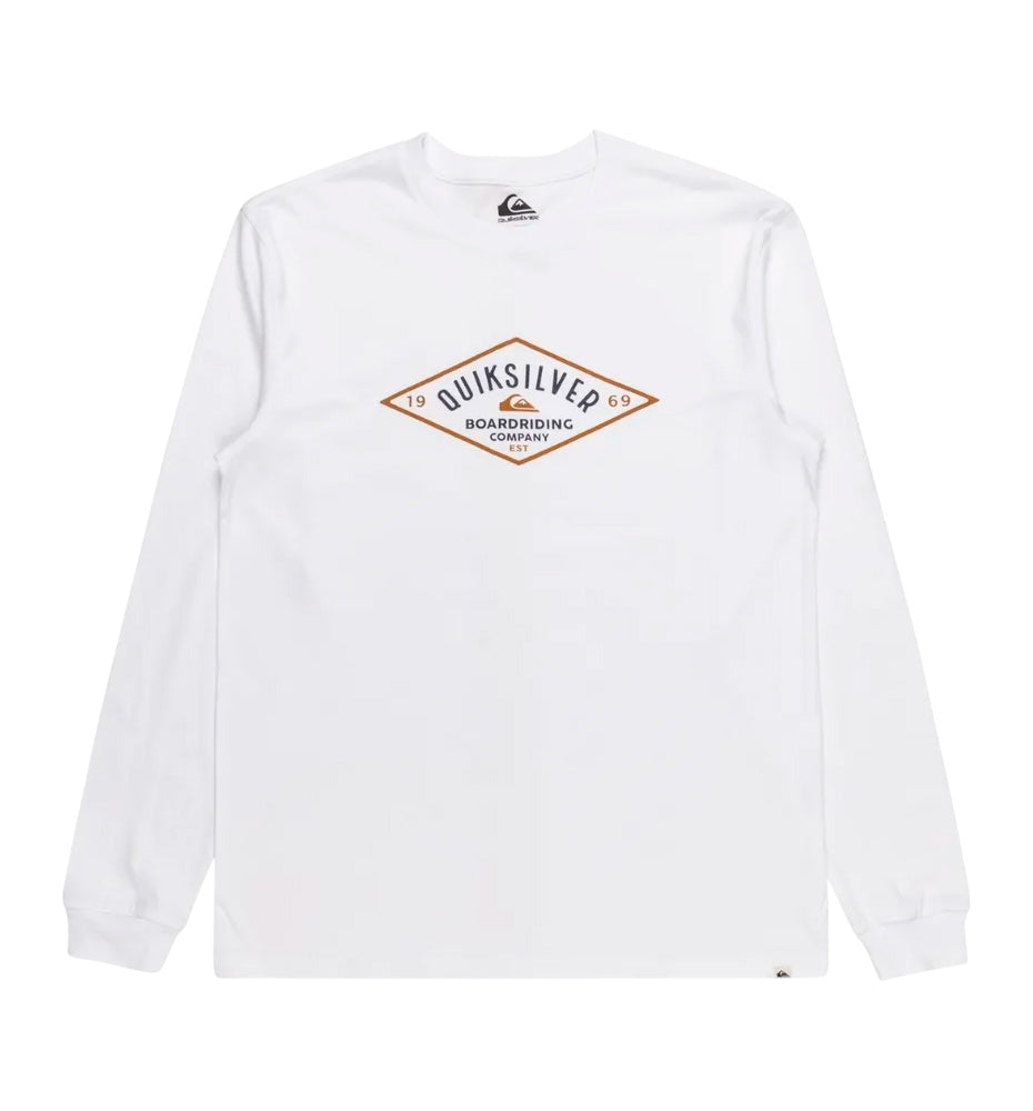 Camiseta M/l Casual_Hombre_QUIKSILVER Qs Diamond Logo Ls