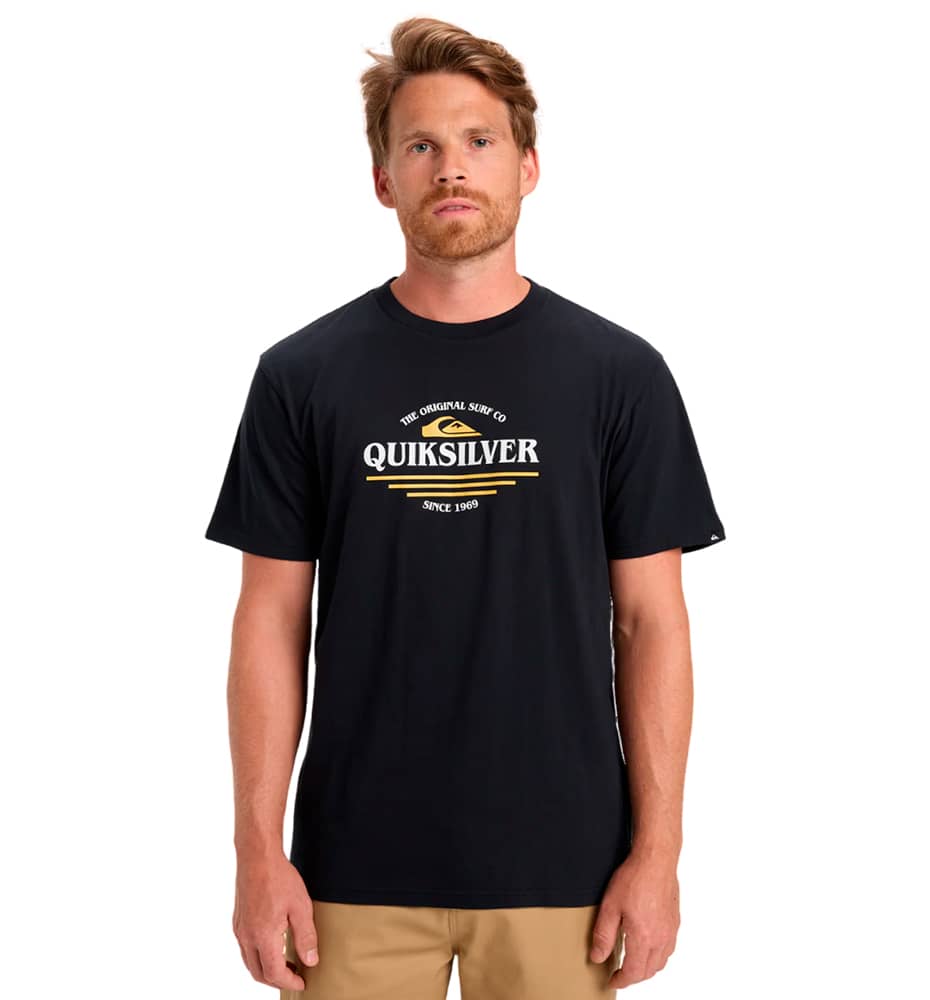 Men's Casual T-Shirt - Quiksilver Type Line Short Sleeve