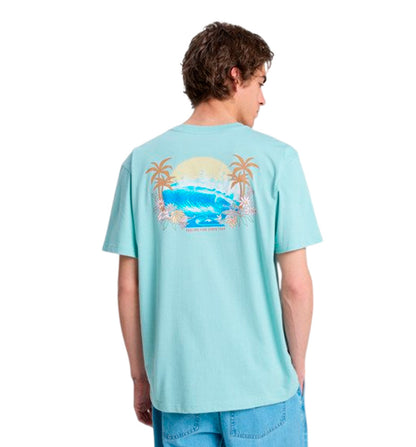 Camiseta Casual Quiksilver Ev Barrel Paradise