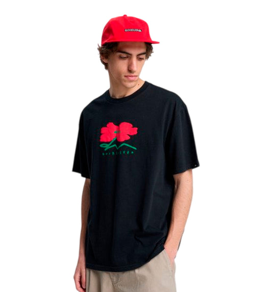 Camiseta Casual Quiksilver Structured Flower Ss