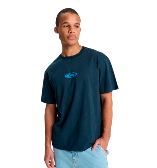 Camiseta Casual Quiksilver Flowers Surfing