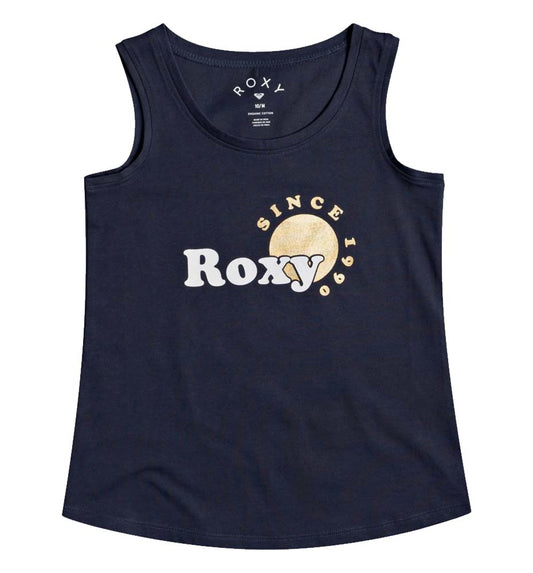 Casual Sleeveless T-shirt_Girl_ROXY There Is Life Foil