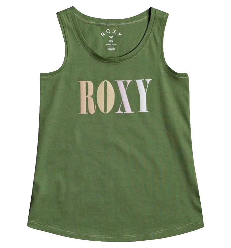 Casual Sleeveless T-shirt_Girl_ROXY There Is Life Multico