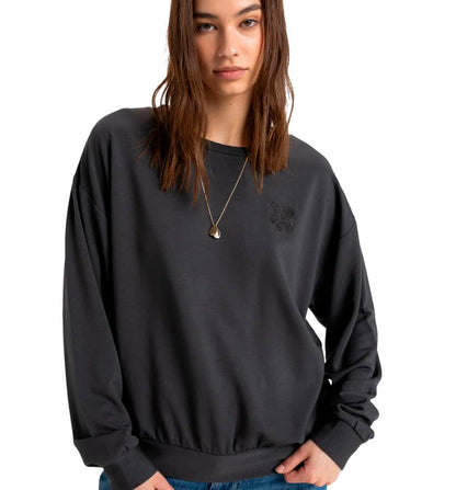 ROXY Surfing By Moonlight A_Women's Casual Sweatshirt