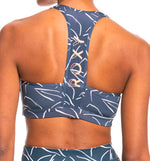 Sujetadores Sujeción Media Fitness Roxy Back To You Printed