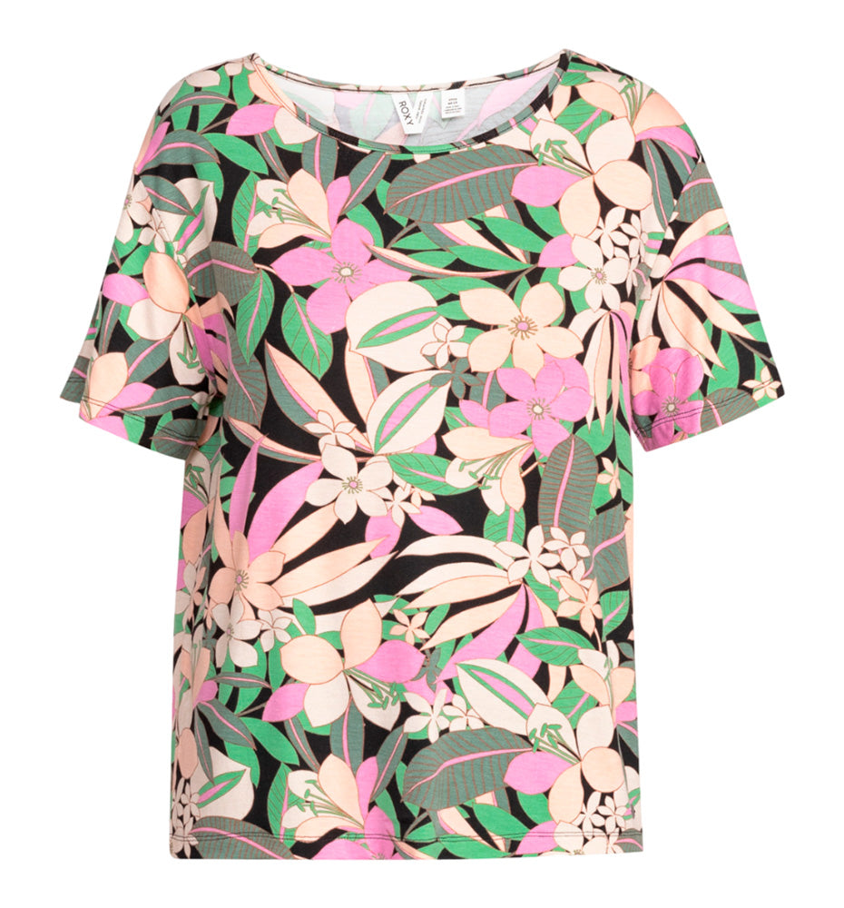 T-shirt M/c Casual_Woman_ROXY Flowers For Life