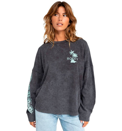 ROXY East Side Midweight Ls Women's Casual Sweatshirt