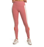 Roxy Heart Into It Colorblock Fitness Long Tights
