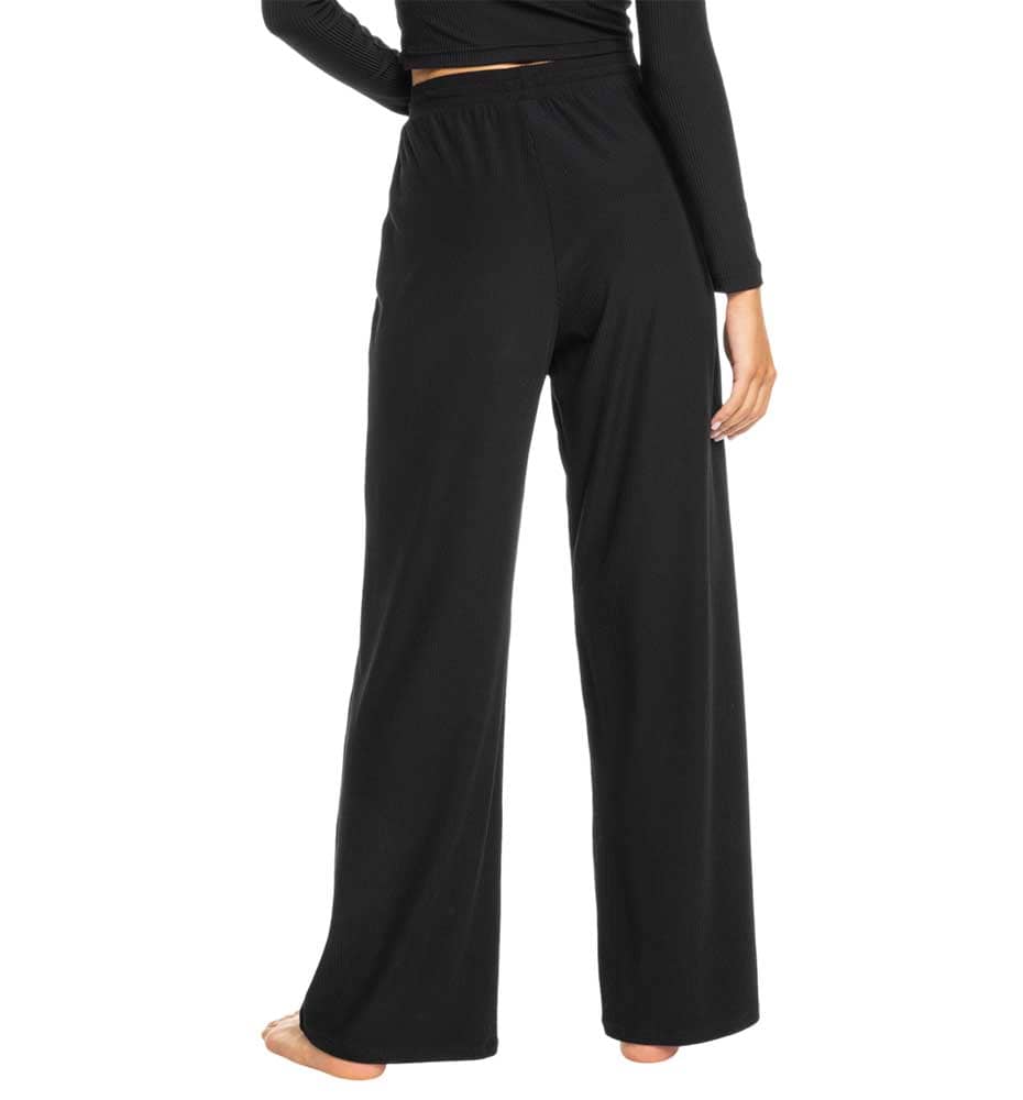 Casual Pants_Women_ROXY Rise &amp; Vibe Rib Wide Leg Pants