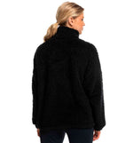 Roxy Waves Of Warmth Sherp Half Zip Casual Sweatshirt