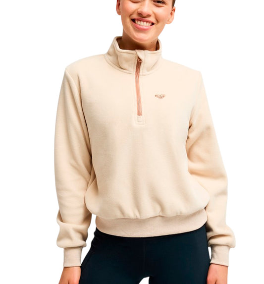 Sudadera Casual Roxy Waves Of Warmth Half Zip