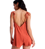 Roxy Nazare Surf Spot Casual Romper Dress