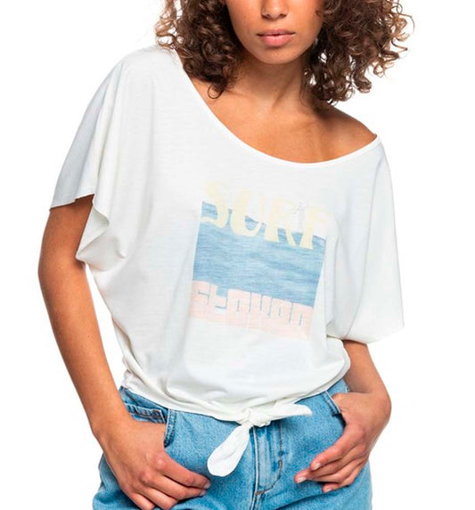 Camiseta M/c Casual_Mujer_ROXY Born To Be Roxy A