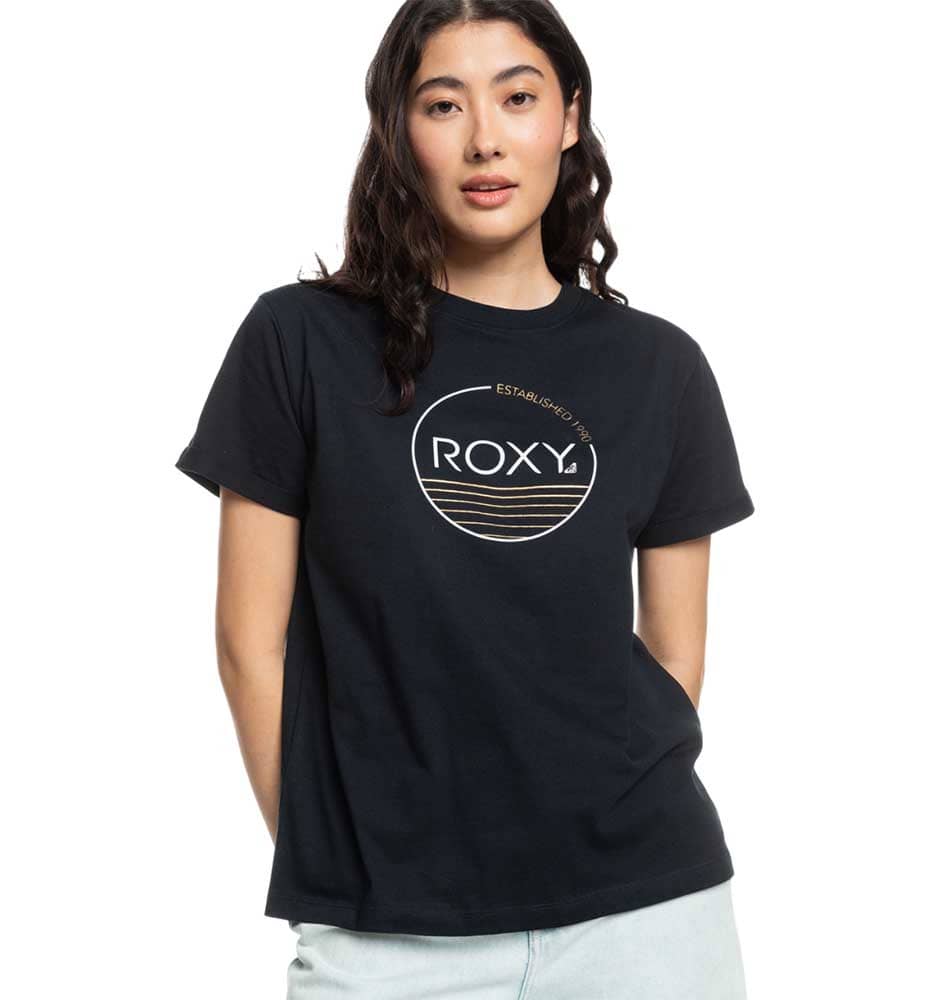 T-shirt M/c Casual_Woman_ROXY Noon Ocean