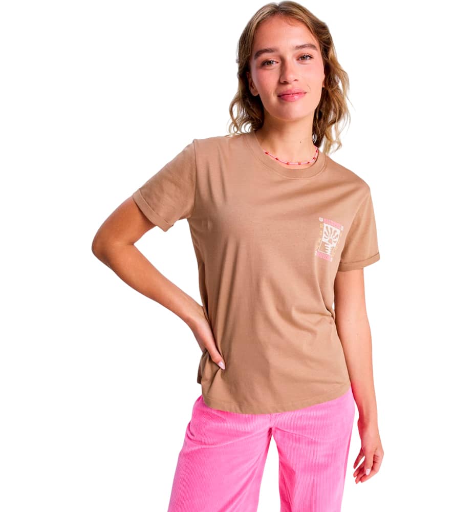 ROXY Oceanregular Poster Casual M/c T-shirt for Women