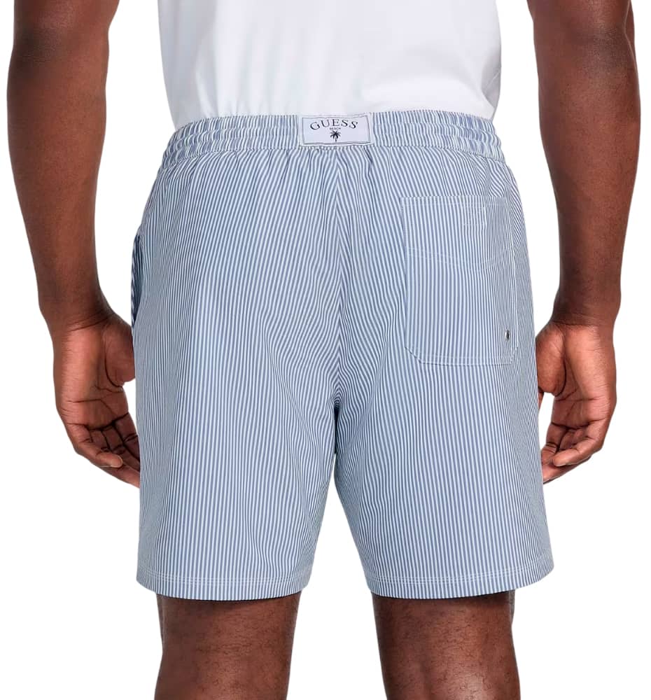 Bañador Baño_Hombre_GUESS Swimtrunk Medium Seersucker