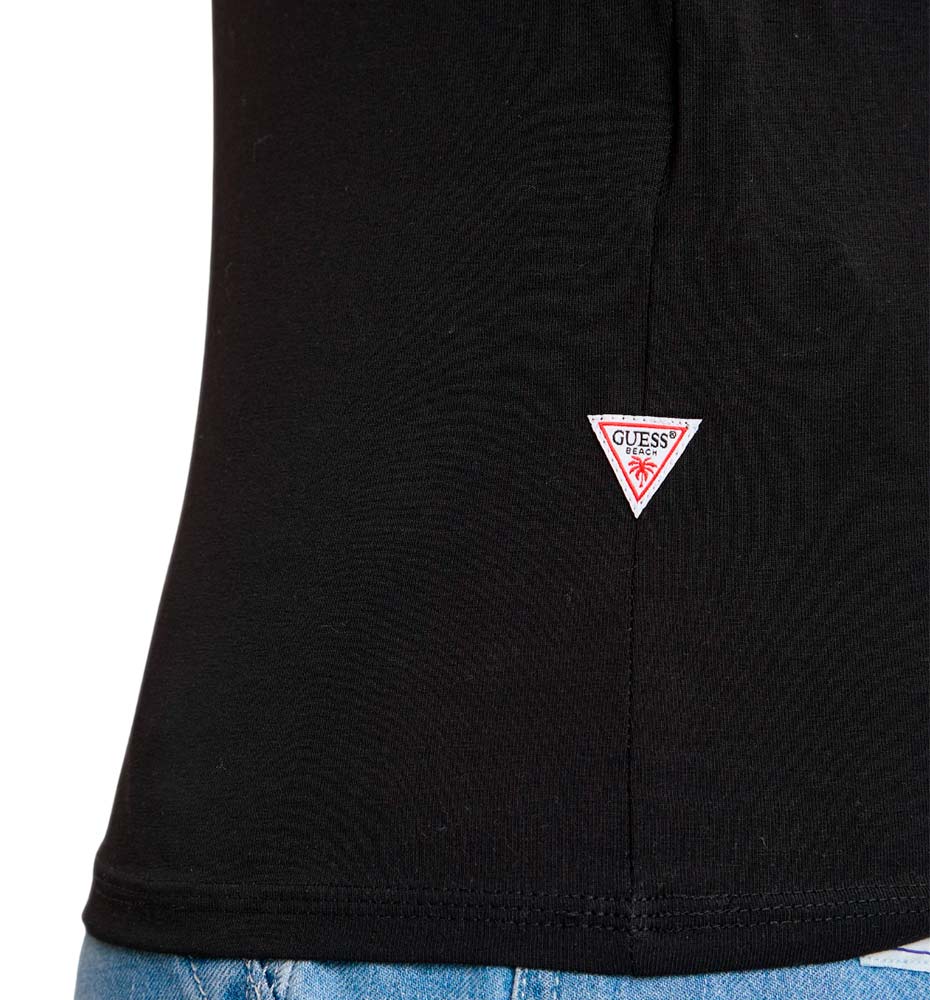 Camiseta Casual Guess New Triangle Palm Tee