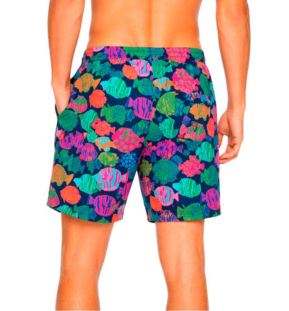 Guess Illustration Print Swimsuit