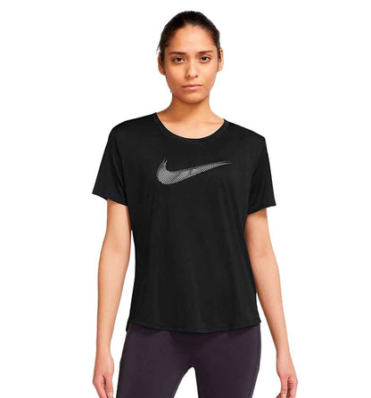 T-shirt M/c Running_Women_Nike Dri-fit Swoosh