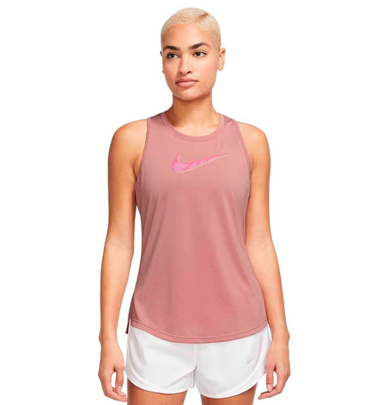 Camiseta De Tirantes Running_Mujer_Nike Dri-fit Swoosh