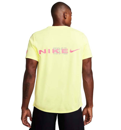 Camiseta M/c Running_Hombre_NIKE M Nk Df Uv Ss Miler Hkne