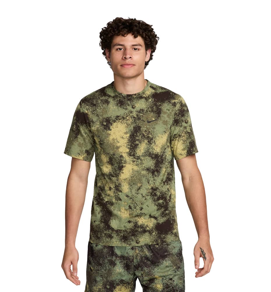 T-shirt M/c Fitness_Men_Nike Hyverse Camo