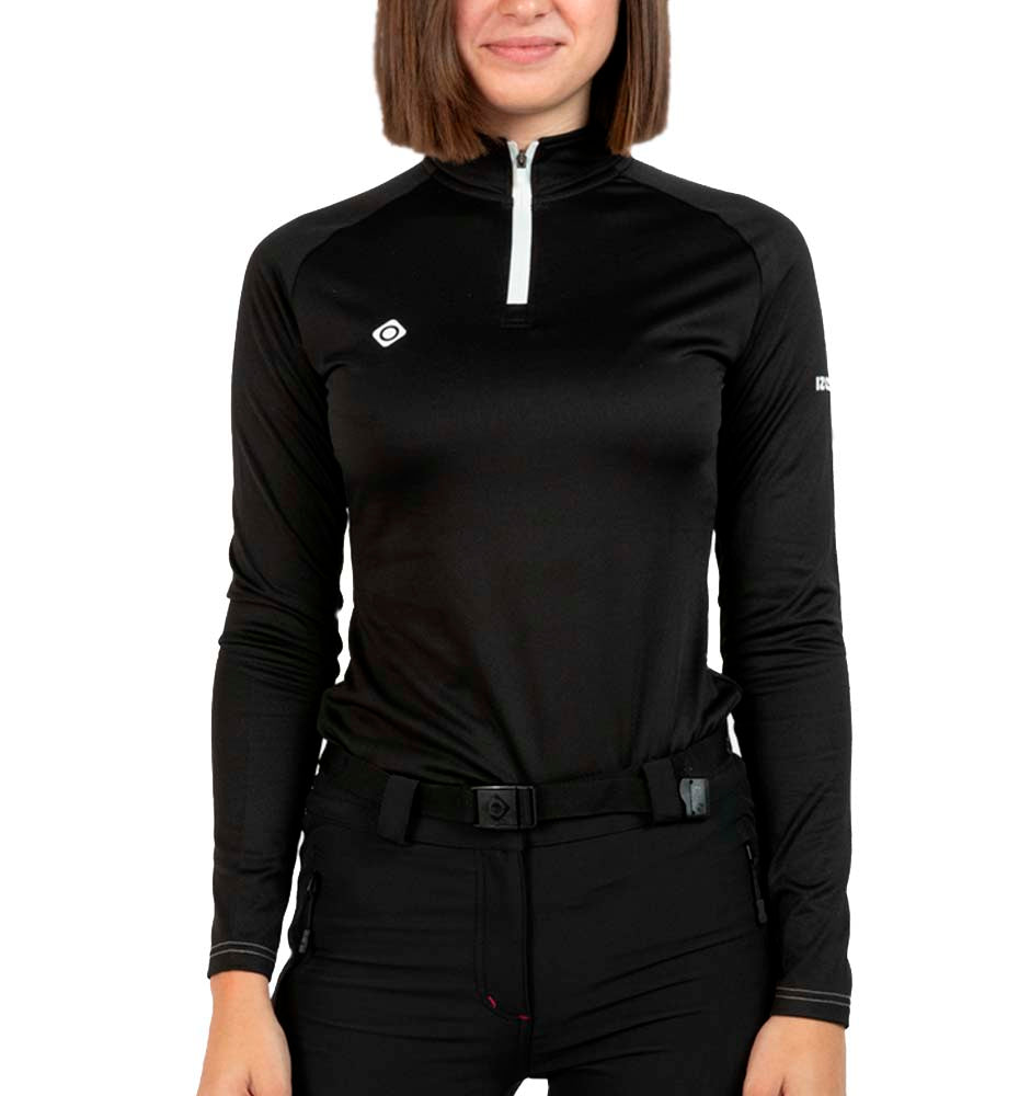 Camiseta M/l Outdoor_Mujer_IZAS Polar Stretch