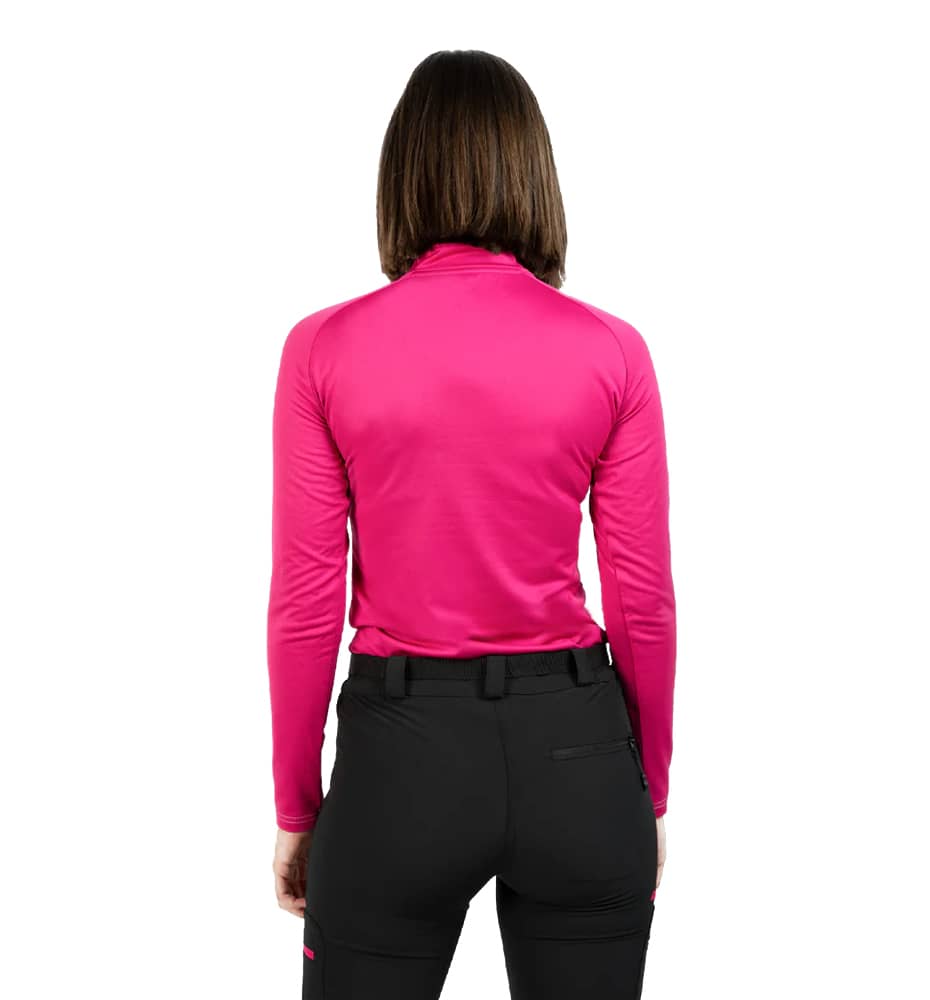 Camiseta M/l Outdoor_Mujer_IZAS Polar Stretch