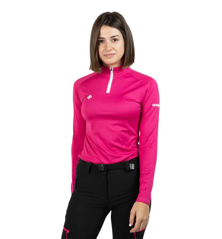 Camiseta M/l Outdoor_Mujer_IZAS Polar Stretch