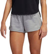Short Running_Mujer_ADIDAS Pacer 3-Stripes Woven Heather Shorts
