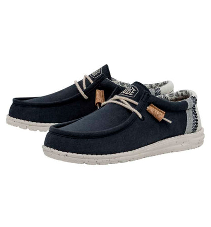 Casual_Men_HEYDUDE Wally Linen Natural Sneakers