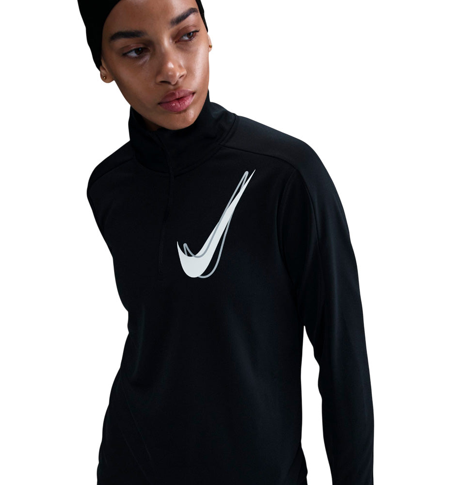 Camiseta M/l Running_Mujer_Nike Swoosh