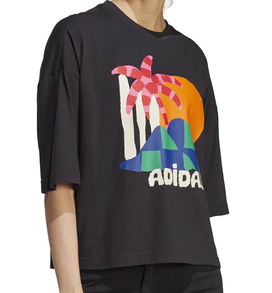 T-shirt M/c Fitness_Woman_ADIDAS Farm Gfx Tee W