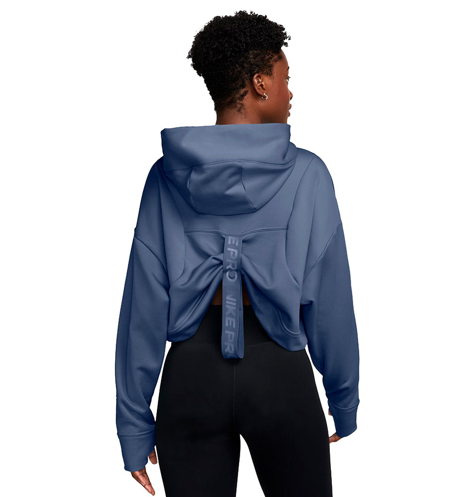 Hoodie Sudadera Capucha Fitness_Mujer_Nike Pro