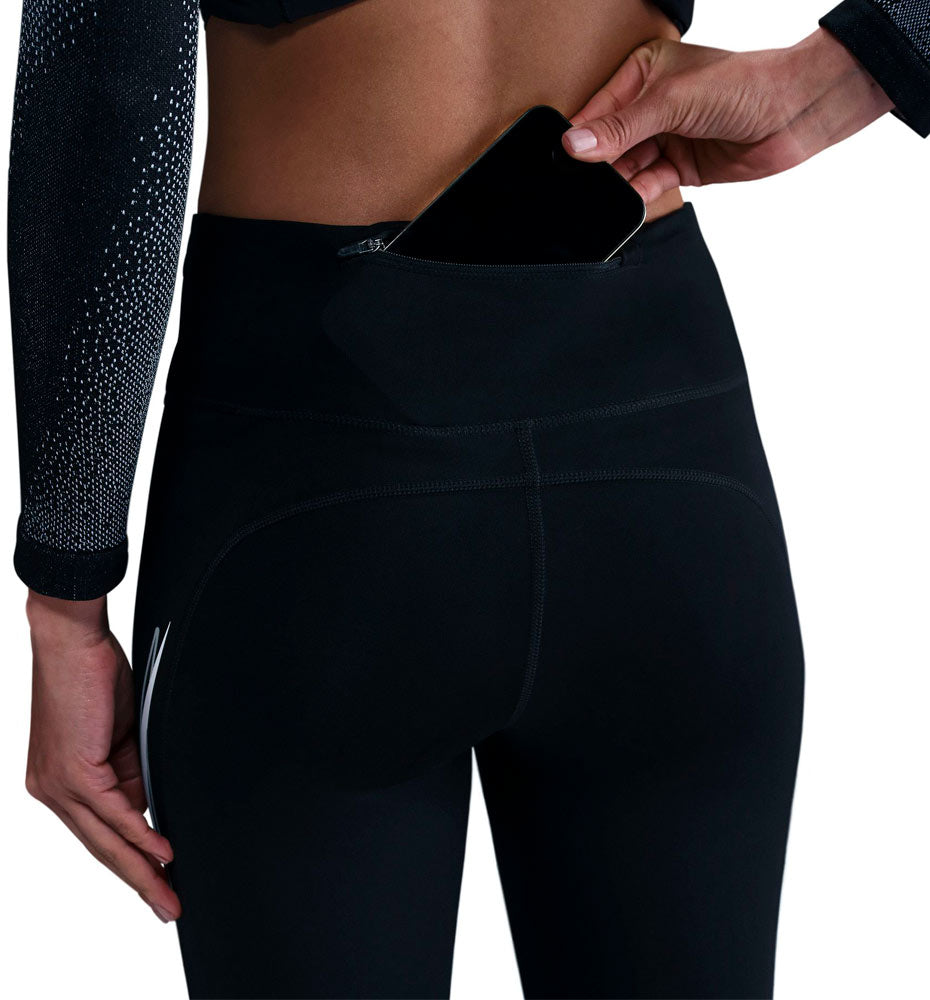 nike women's running tights with zipper