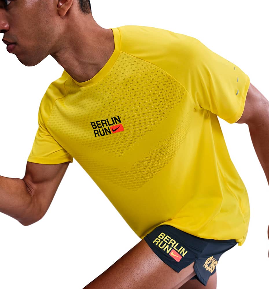 T-shirt M/c Running_Men_NIKE M City Mrth Stride Ss