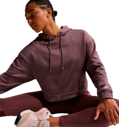 Hoodie Sudadera Capucha Fitness_Mujer_Nike Pro