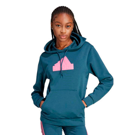 Hoodie Sudadera Capucha Casual_Mujer_ADIDAS W Fi Bos Hoodie