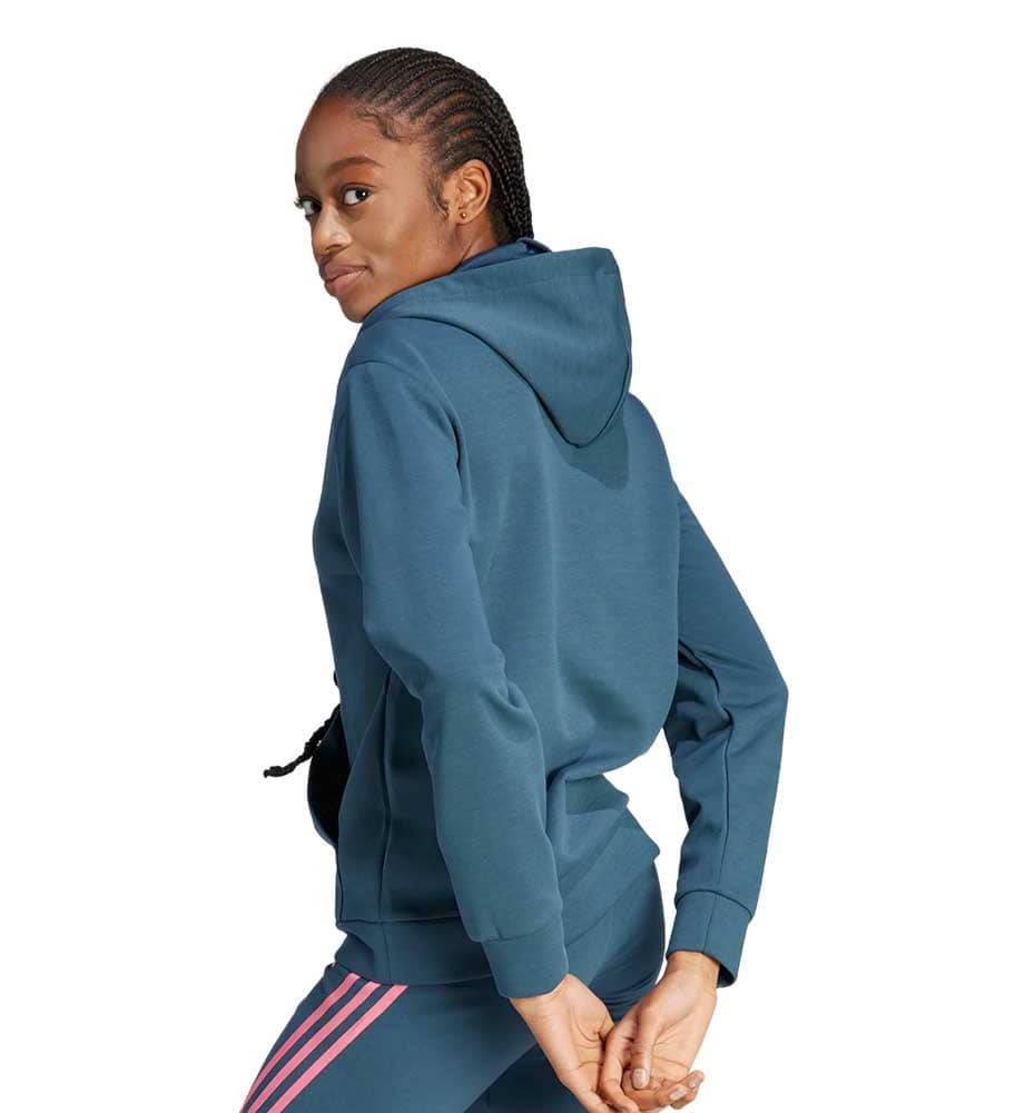 Hoodie Sudadera Capucha Casual_Mujer_ADIDAS W Fi Bos Hoodie