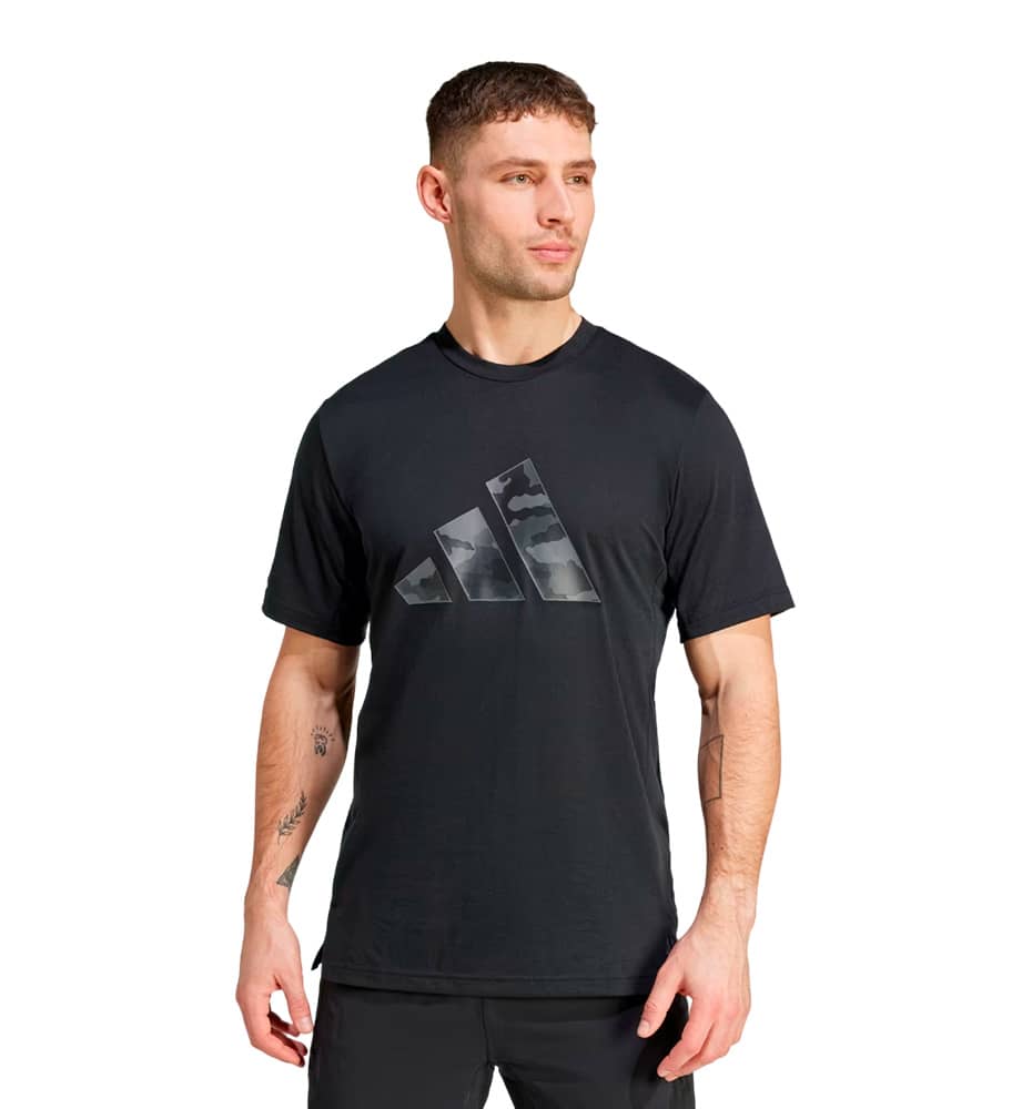 Men's Fitness T-Shirt_ADIDAS Camo Big Logo T