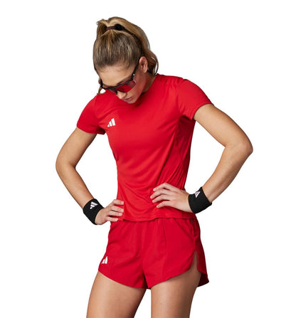 Camiseta M/c Running_Mujer_ADIDAS Adizero E Tee