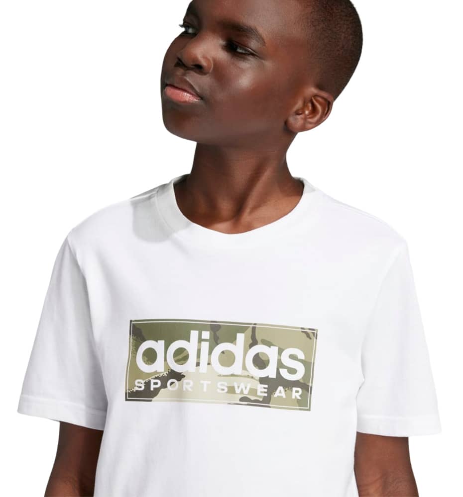 Camiseta M/c Casual_Niño_ADIDAS B Camo Lin T