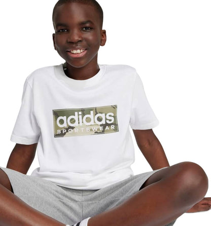 T-shirt M/c Casual_Child_ADIDAS B Camo Lin T