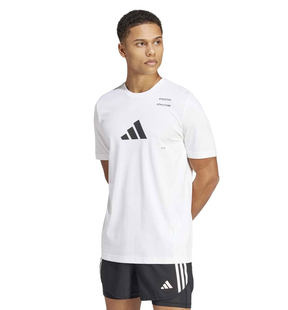 Camiseta M/c Running_Hombre_ADIDAS M Ath Cat G T