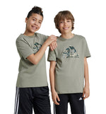 Adidas Camo Boys Casual M/C T-shirt