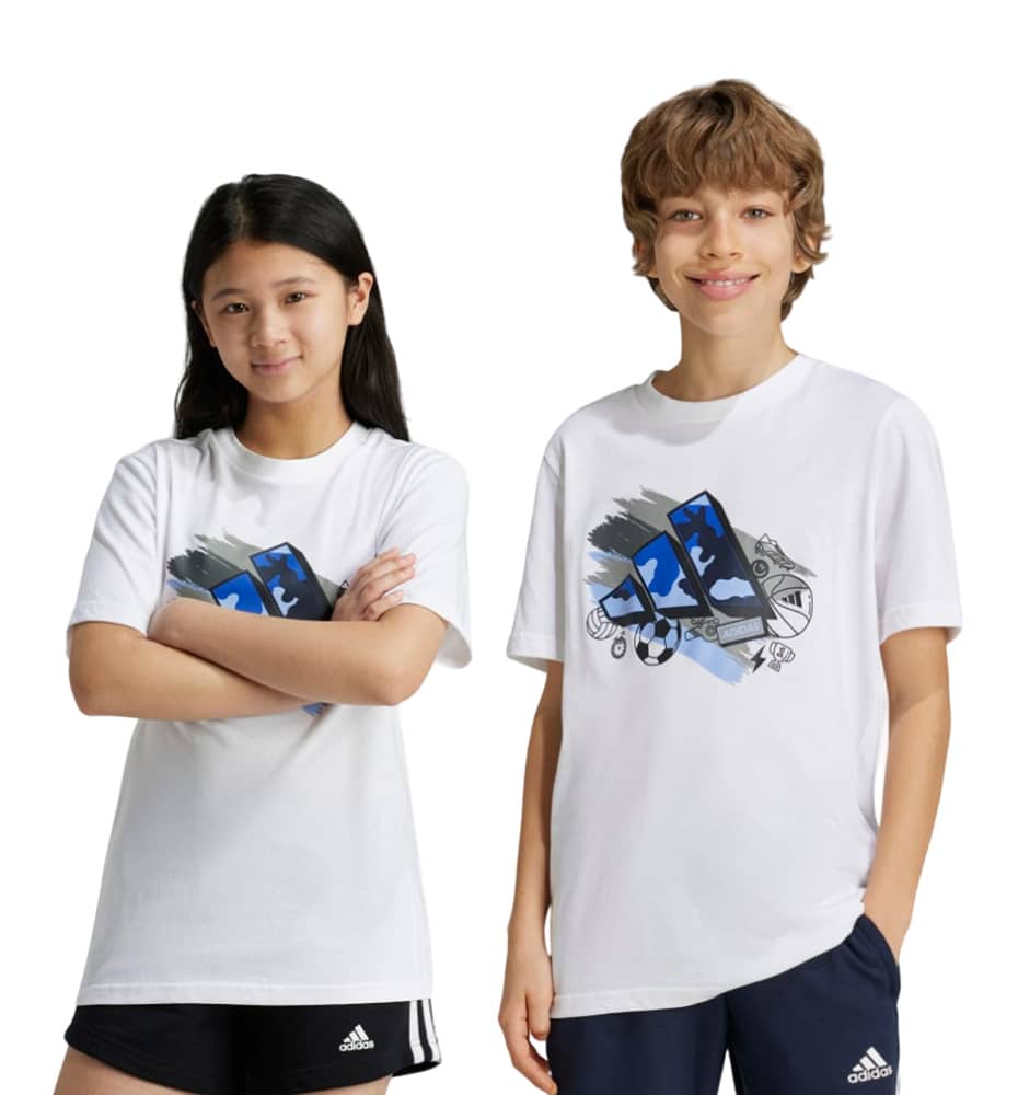 T-shirt M/c Casual_Unisex_ADIDAS Train Boys