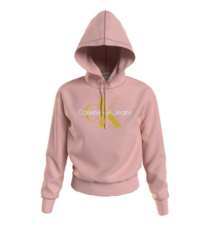 Hoodie Sudadera Capucha Casual_Mujer_CALVIN KLEIN Iconic Monologo Hoodie