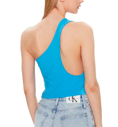 Camiseta De Tirantes Casual_Mujer_CALVIN KLEIN Back Asym Cut Out Milano Top