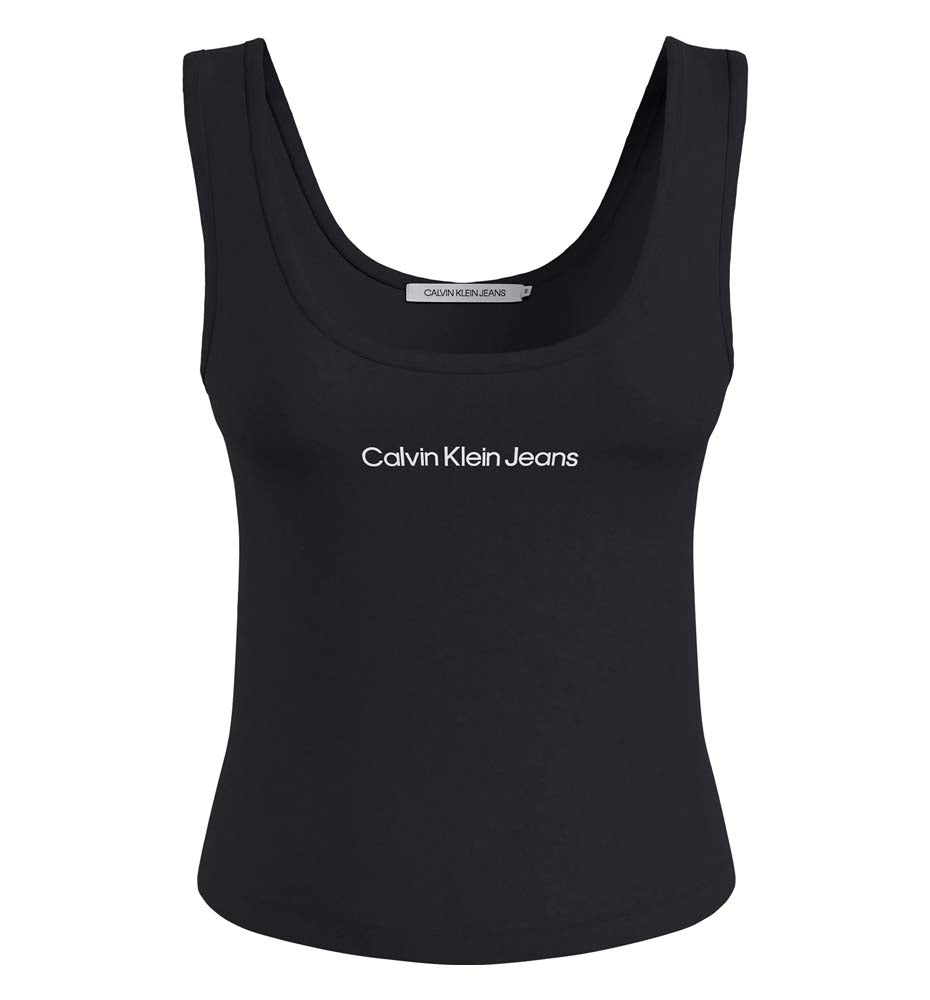 Casual Tank Top_Woman_CALVIN KLEIN Institutional Strappy Top