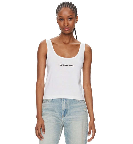 Camiseta De Tirantes Casual_Mujer_CALVIN KLEIN Institutional Strappy Top